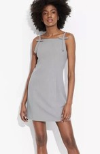 Wild Fable Mini Shift Dress Wild Fable Gray Size XS Sleeveless Side Zipper