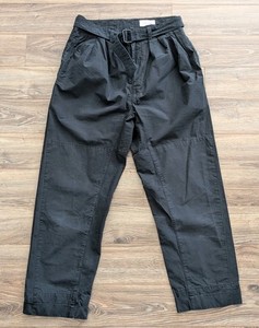 bts v テテ着用 LEMAIRE belted pleat pants M bts v テテ着用