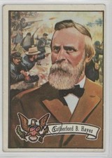 1972 Topps US Presidents Rutherford B Hayes #19 0s4