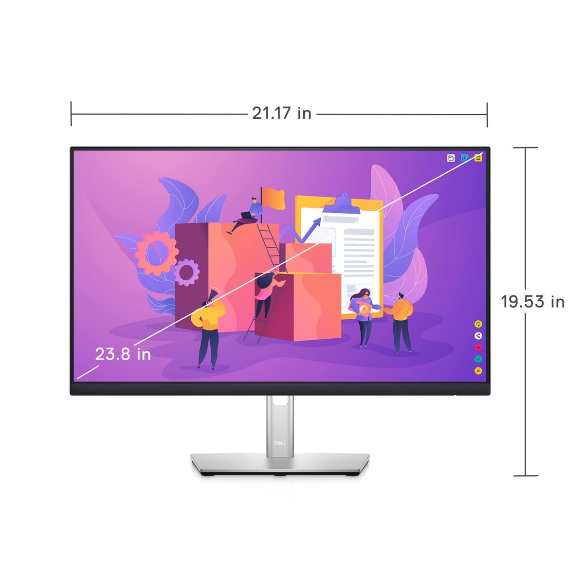 中古美品☆DELL ワイドモニター P2422H 楽天市場】Dell Technologies P2422H プロフェッショナル