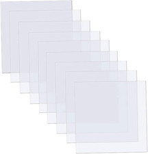 15 Pack 6 Mil Blank Mylar Stencil Sheets, 12 X 12 Inch Stencil Sheets