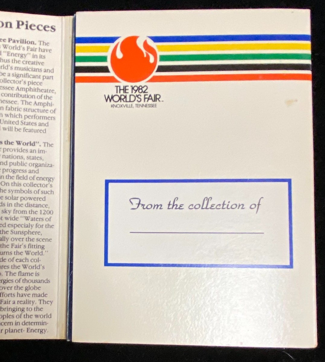 THE 1982 world's fair コレクターズセット　金メダル4枚 THE 1982 world's fair コレクターズセット 金メダル4枚