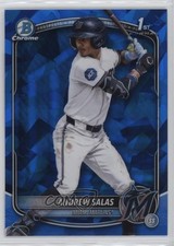 2025 Bowman Chrome Sapphire Edition Chrome Prospects Andrew Salas #BCP-156 1k9t