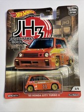 2019 HOT WHEELS CAR CULTURE JAPAN HISTORICS 3  85 HONDA CITY TURBO II 2/5 ORANGE