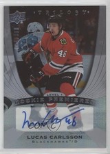 2020 Trilogy Rookie Premieres Silver Foil /399 Level 1 Lucas Carlsson Auto 03uh