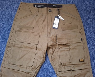 G Star Raw 3D Regular Tapered 35/34 34 34 Cargohose Neu mit Etikett