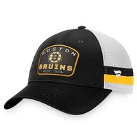 Boston Bruins Nhl Fanatics Fundamental Trucker Cap Schwarz