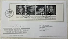 GB QEII 2021 In Memoriam Prince Philip Minisheet RM FDC Tallents House Edinburgh