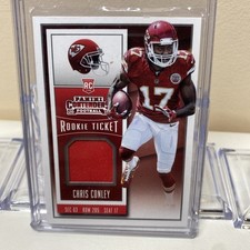 Chris Conley #RTS-CC PANINI ROOKIE JERSEY CARD NFL 2015 Mint?. rookie card picture