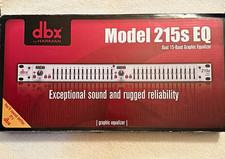 NEW dbx 215s Dual 15-Band Graphic Equalizer R...