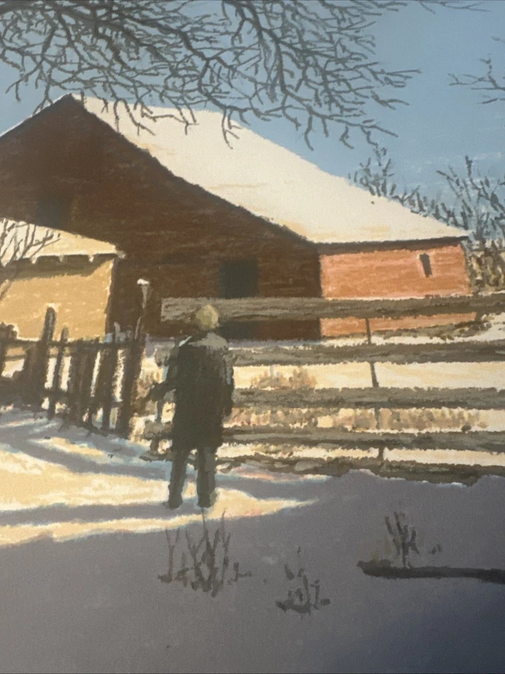 Serigrafia Tom Bartek janeiro sol 20x26 1979 assinada edição limitada 89 de 250 - Imagem 4 de 4