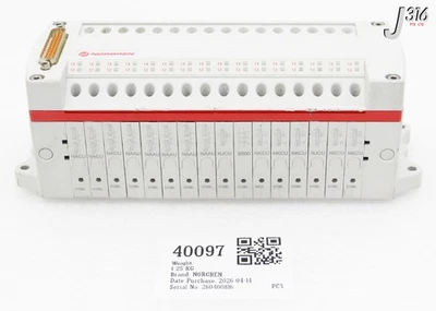 NORGREN 16-Fach Pneumatik-Verteilerblock VM101602544 40097 - Bild 1 von 4