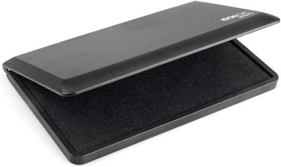 Hochwertiges schwarzes Stempelkissen 160x90mm mit Filzeinlage für saubere Abdrücke