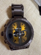 NIXON 51-30 CHRONO Watch Tigerseye Chronograph NEW with Box & Documents