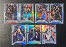 Lot of 7 - 2019-20 Panini Prizm Basketball Silver Prizm Rookie Parallels 