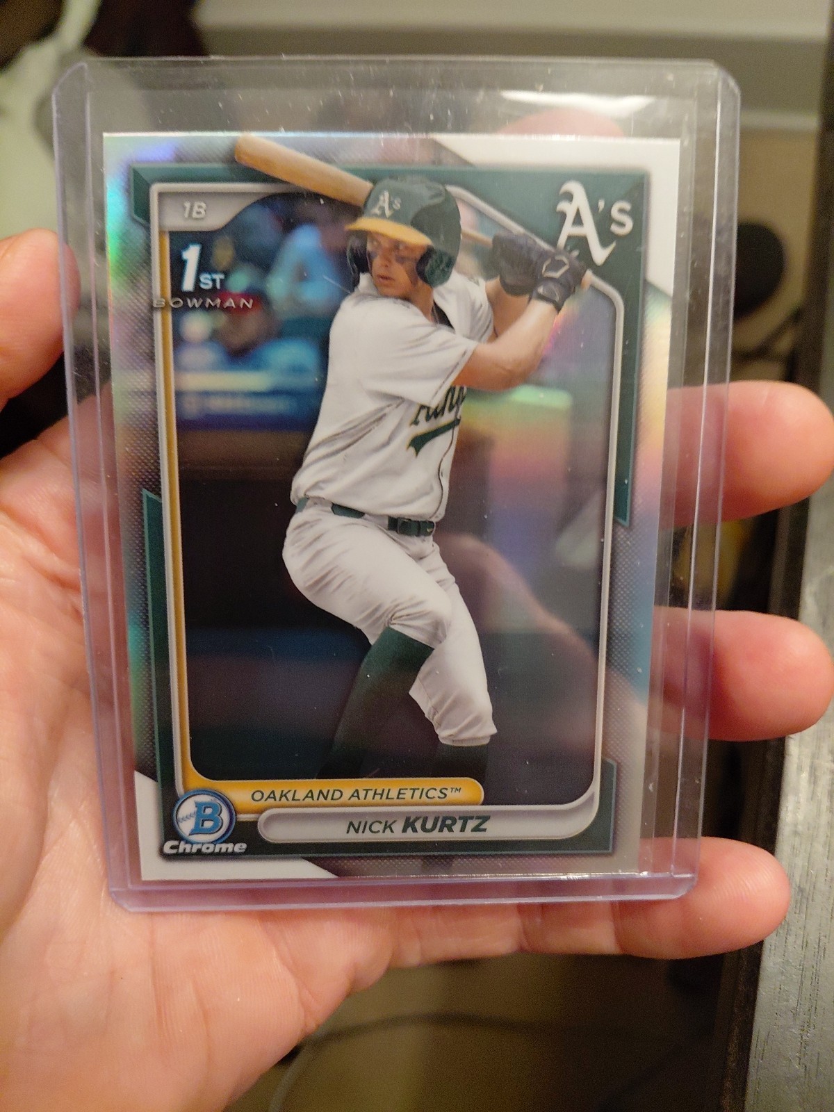 2024 Bowman Draft - Chrome Nick Kurtz #BDC-56 Refractor (RC)