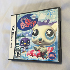 EA Littlest Pet Shop: Winter Nintendo DS Game Manual Included 2008 NTSC-U/C