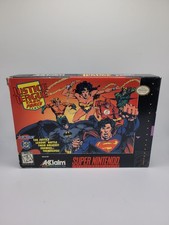 Justice League Task Force - Super Nintendo SNES - BOX & TRAY ONLY - NO Game!