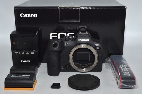 Canon EOS R7 32.5MP Mirrorless Digital Camera Body Black Confirmed Operation