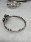 Vintage Lot Of Mixed Jewelry 3 Rings, Two .925 Earrings, 1 Pin, 1 Mexico Eagle   — photo 7