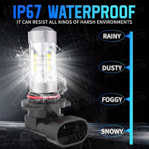 For Ford F-150 04-14 Combo H13/9008 LED Hi/Low Beam Headlight H10/9145 Fog Light - Picture 11 of 14