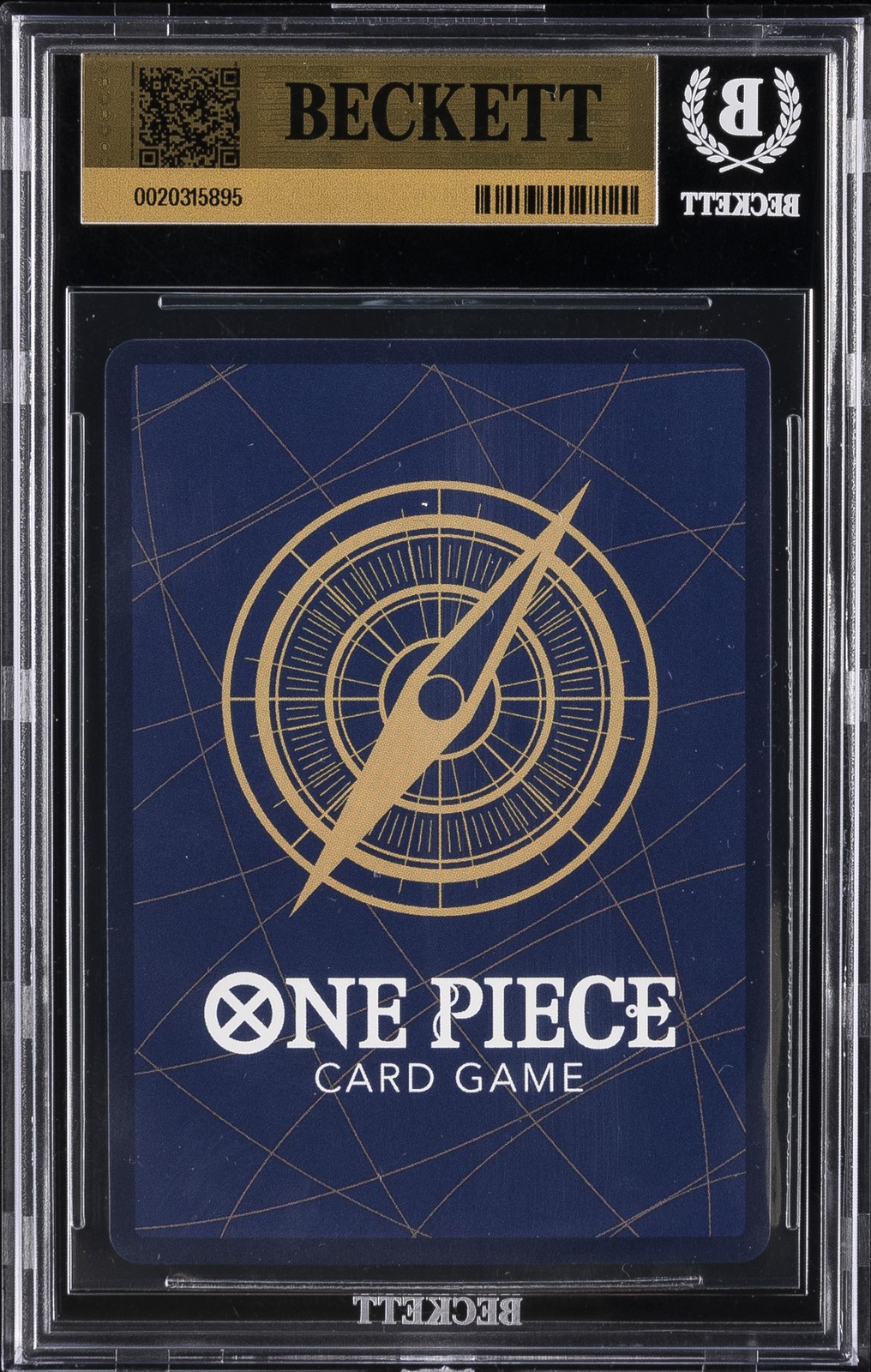 2023 ONE PIECE PROMOS PREMIUM CARD COLLECTION #OP01-021 FRANKY BGS 9.5 view 2