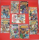 Fantastic Four Marvel Comics Lot Vintage Thor Dr Doom Super Skrull Spider-Man