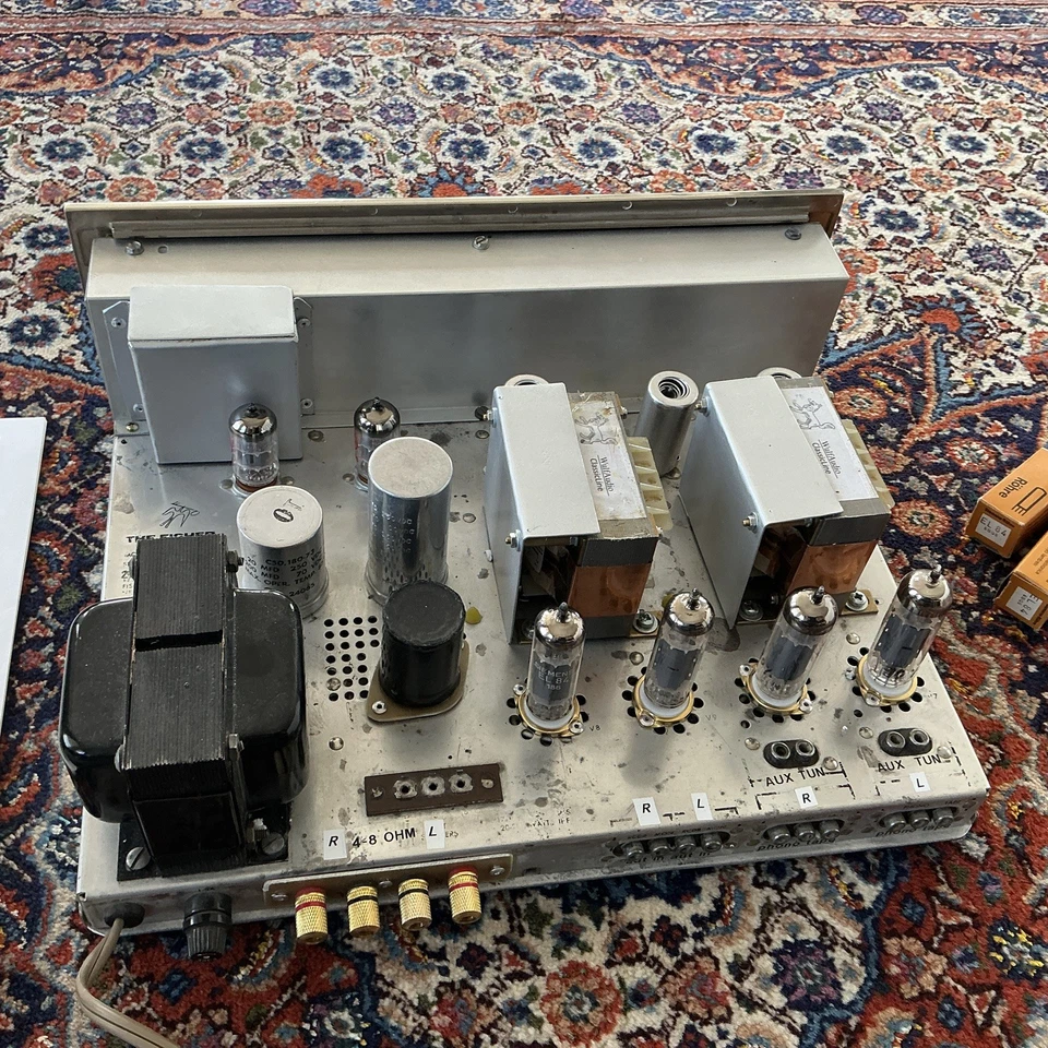 USA - Stereo - Röhrenverstärker - Legende THE FISHER X-100A von 1962 - Bild 2 von 4