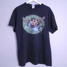 Vintage 90s Looney Tunes Taz T-Shirt Mens Large Angel Devil 90s VTG