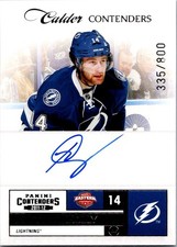 2011-12 Panini Contenders #249 Brett Connolly #/800