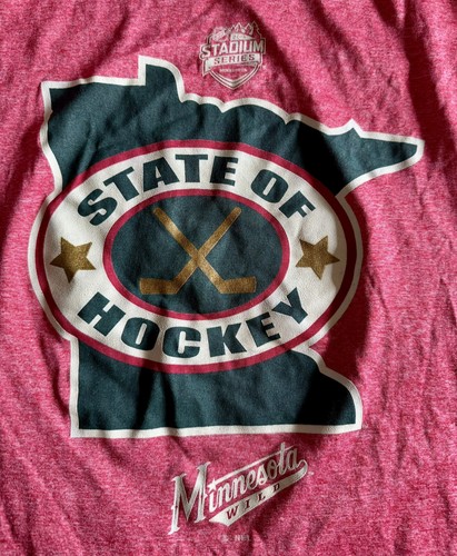 NHL Minnesota Wild Stadium Series 2016 Shirt Adult Medium - Picture 2 of 4