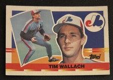 1990 Topps Big Tim Wallach Baseball Card #70 Expos 3B PR/FR O/C