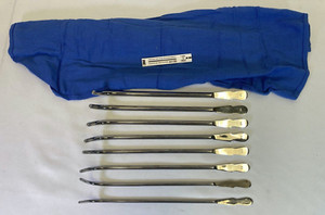 Set of 8 Van Buren / McCrea Urethral Dilators Sounds Urology OBGYN