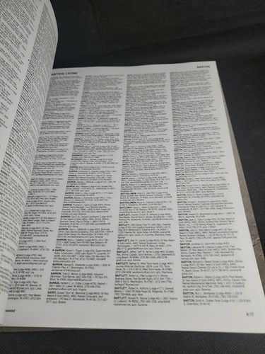  The Grand Lodge of Indiana 2018 Bicentennial Directory Freemasonry HC Book - Bild 6 von 7