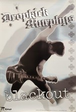 Dropkick Murphys 2003 Blackout Promotional Poster Excellent New old stock