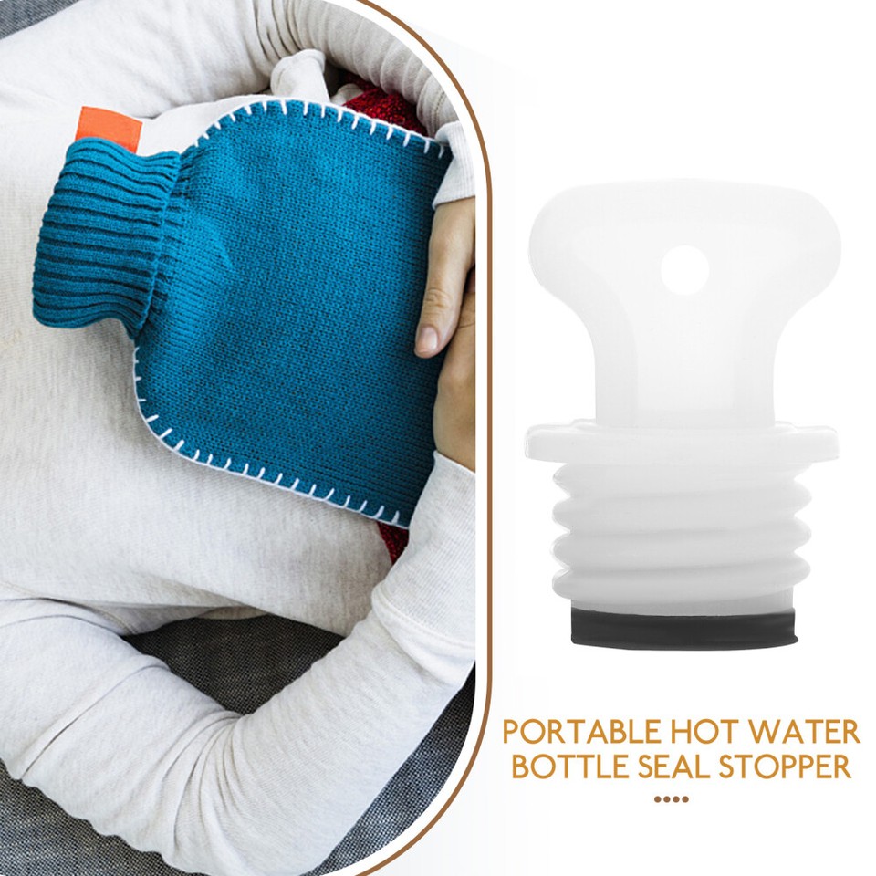 2 Pcs Bottles Sealing Plug Hot Water Bag Stoppers Hot Water Bottle