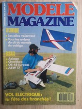 Modèle Magazine 434 du 11/1987; Essais Asiago/ Cherokee/ OS 48 Surpass