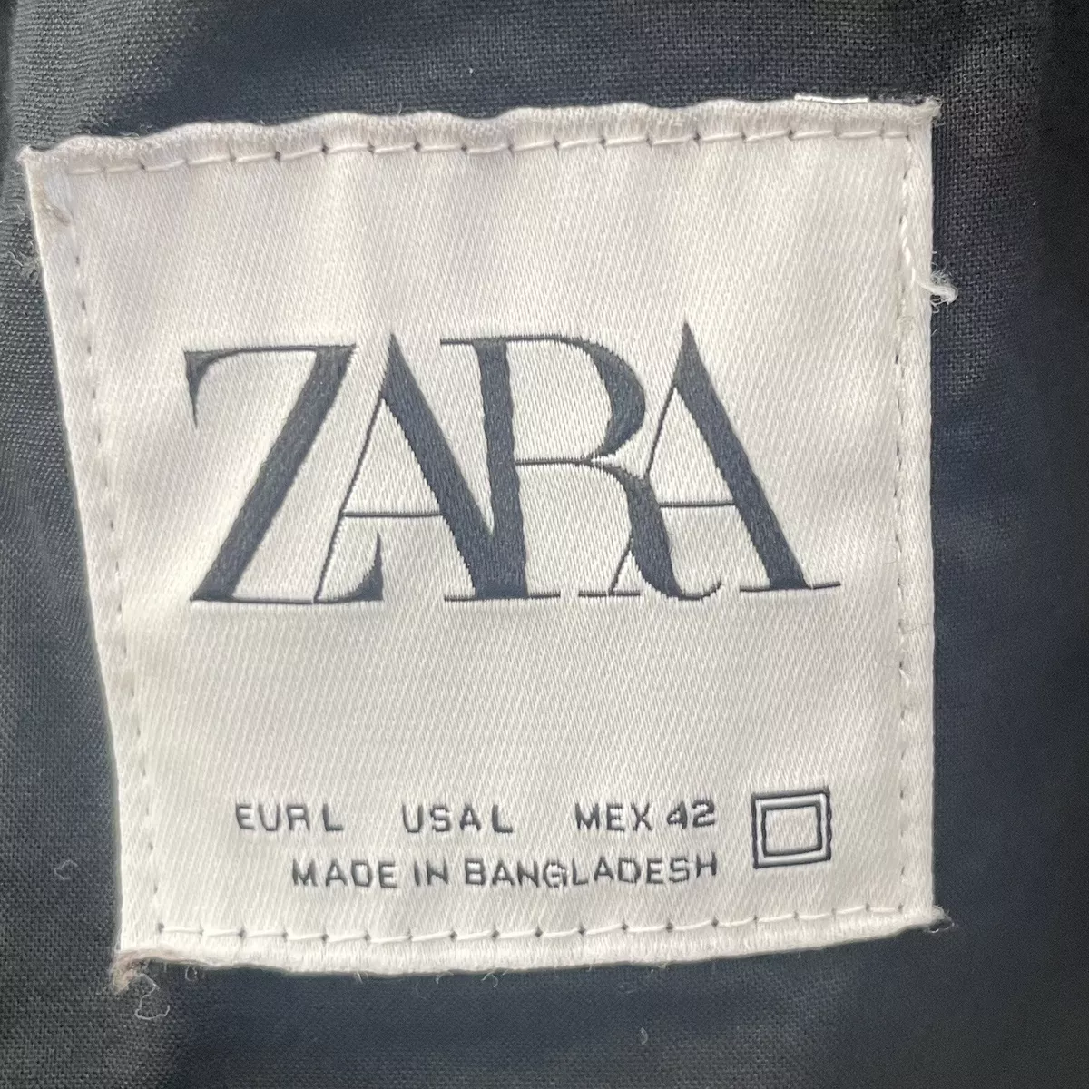 Zara windcheater top