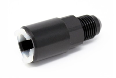 Torque Solution Quick Disconnect Adapter Fitting 3/8'' SAE to -8AN Male Flare