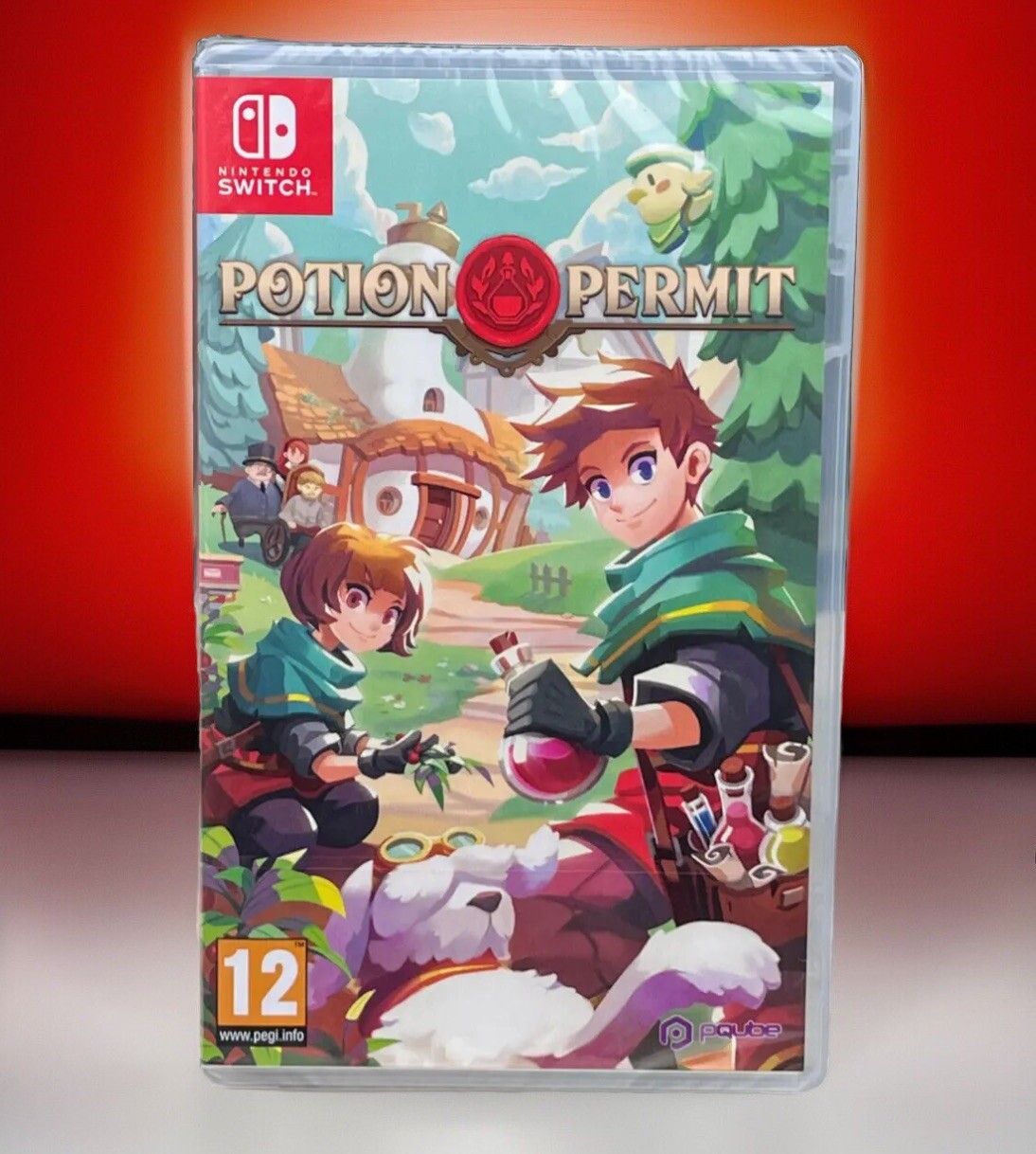 NINTENDO SWITCH POTION PERMIT UK PAL *BRAND NEW FACTORY SEALED*