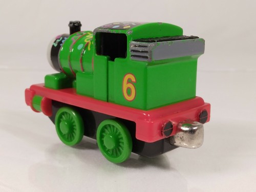 2002 Percy #6 Birthday Celebration Learning Curve Take Along Thomas The Train - Picture 7 of 10