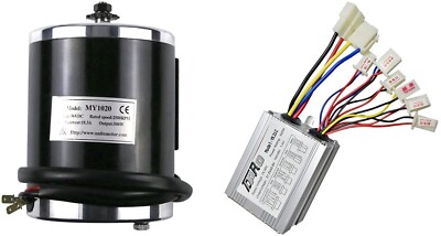 36V 500W Electric Brush Motor Controller E Bike Scooter Mini Dirt Bike Go Kart