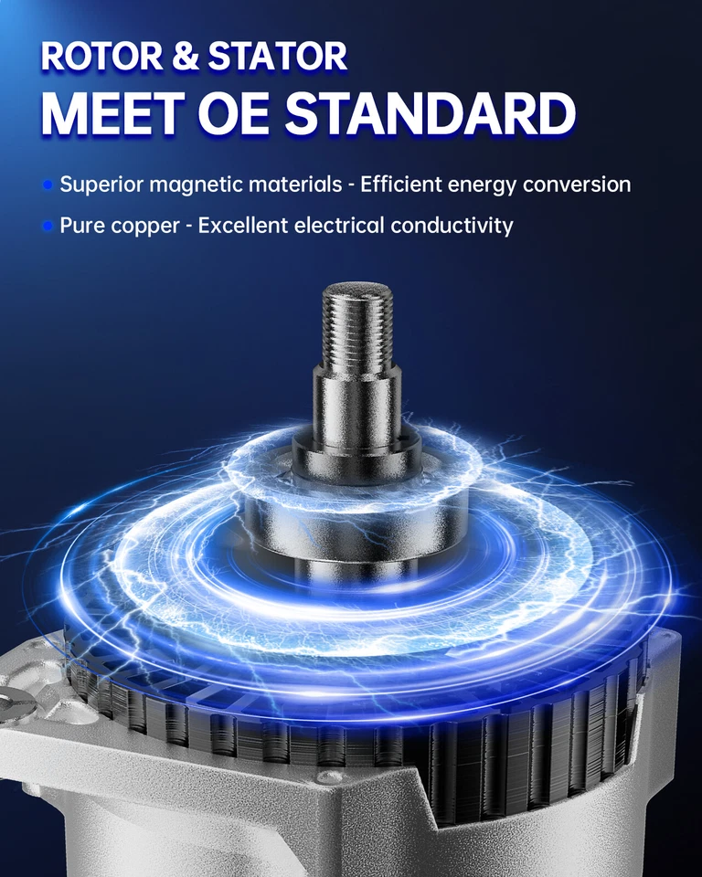 Alternator For 2004-2006 Infiniti QX56 2004-2007 Nissan Titan 5.6L 3342585 11120 Foto 4 de 4