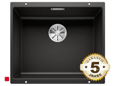 Blanco Subline 500-U Schwarz - 525995 Granitspüle Unterbau Küchenspüle