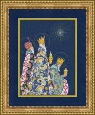 Cross stitch kit Three Kings 32x44cm Aida 16ct embroidery needlepoint kit