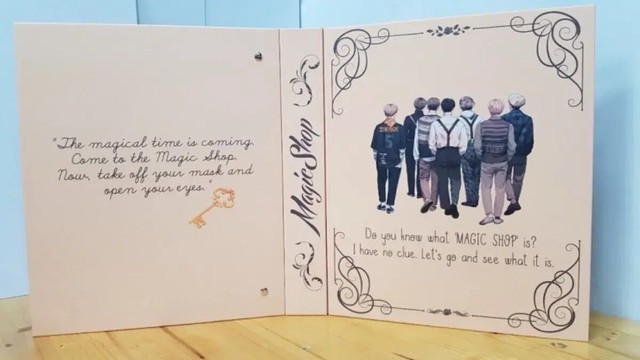 BTS BTS A4 Size photo card binder + Bulletproof Package