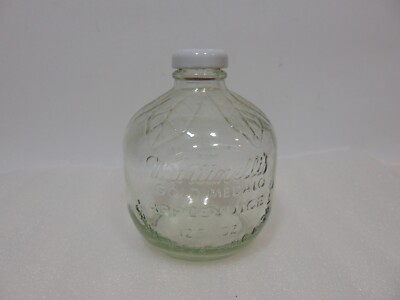 Vintage Martinelli's Apple Juice Jar Gold Medal Glass Jar 12 Oz Metal Cap RARE
