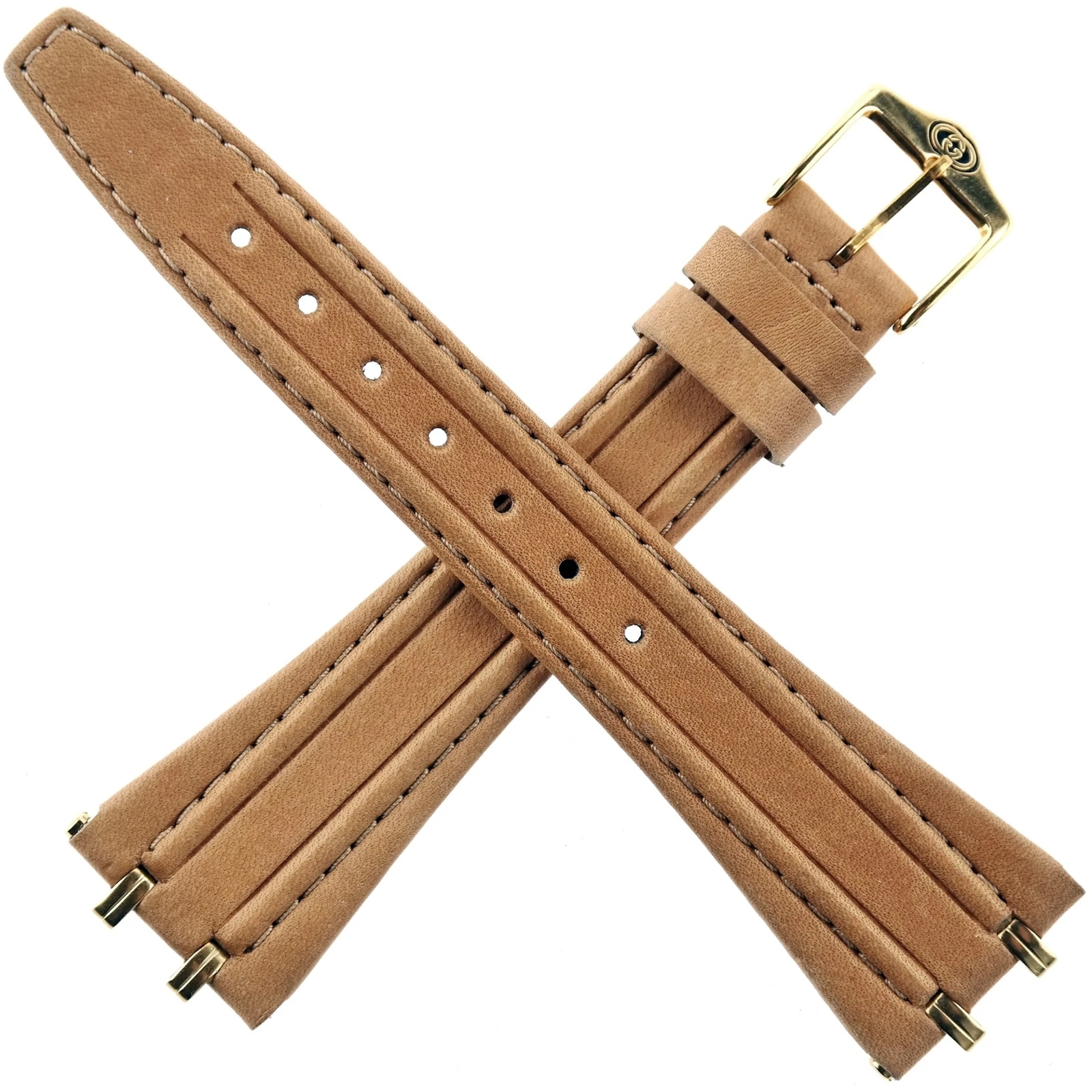 Authentic GUCCI Watch Strap   Leather   22 mm   Made in Switzerland