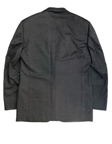Ermenegildo Zegna Wollblazer Herren 42R Italy Grau Micro Kariert 2-Knopf - Bild 6 von 11