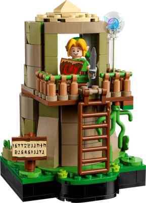 PSL LEGO The Legend Of Zelda Great Deku Tree 2-in-1 Set from JAPAN